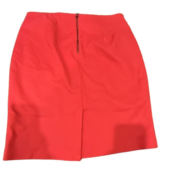 Parophase Skirt Women 6‎ Red Pencil Knee Length Work Career Wear - Picture 2 of 7